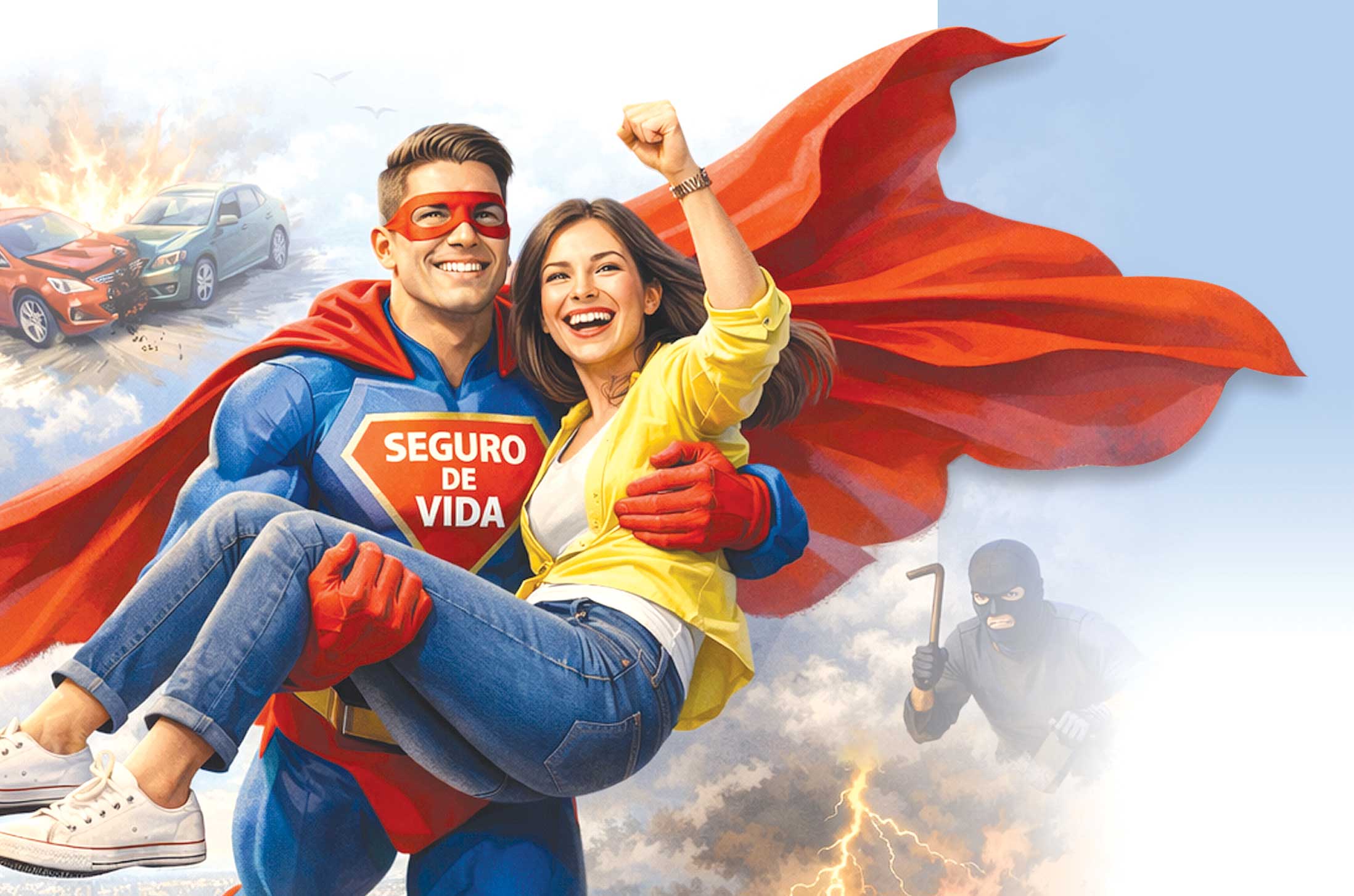 Súper Héroe de los seguros de vida